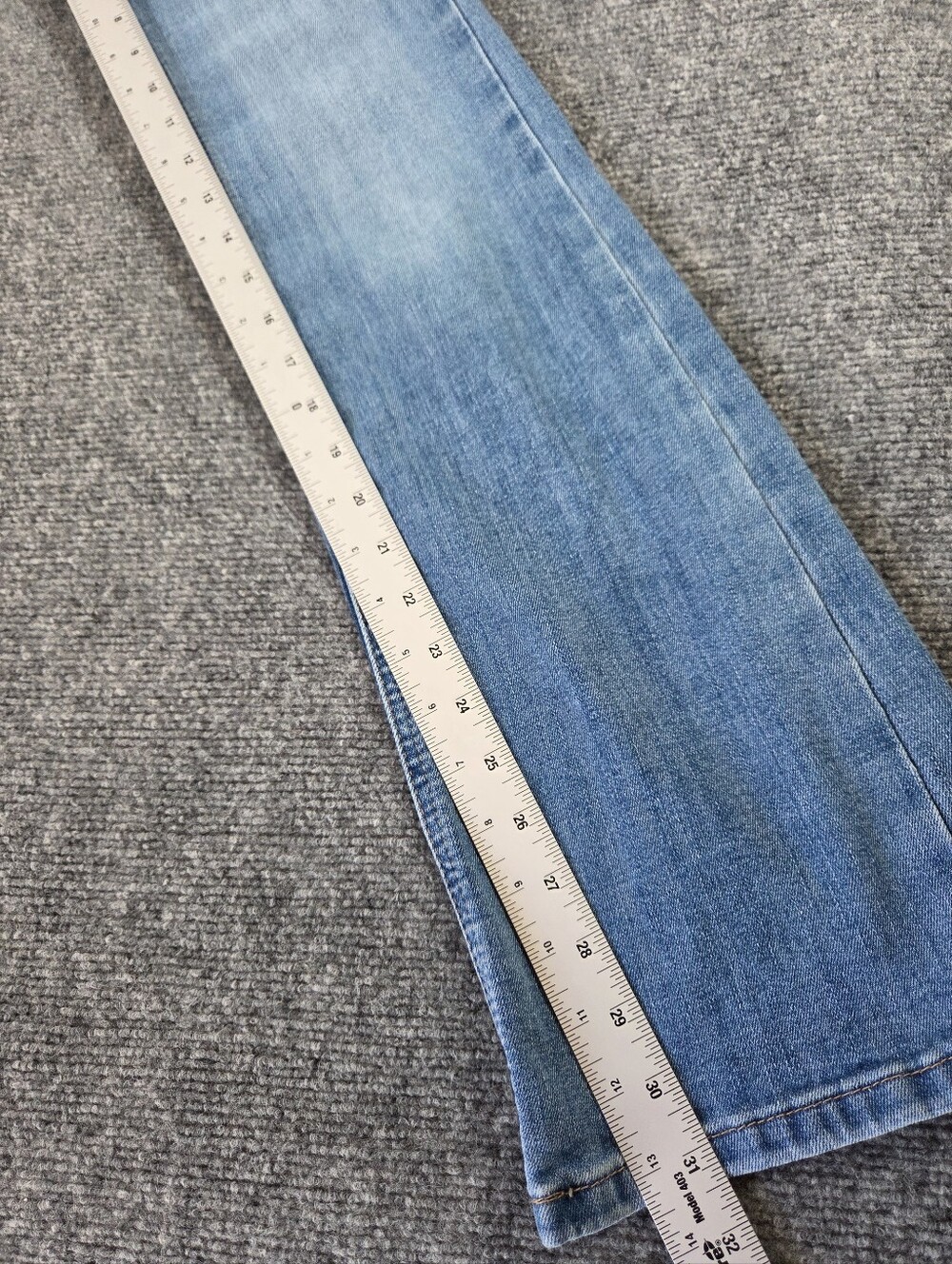 Ariat REAL Denim Boot Cut Jeans Womens 25R Charlee Western Stretch Light Wash - Picture 9 of 13